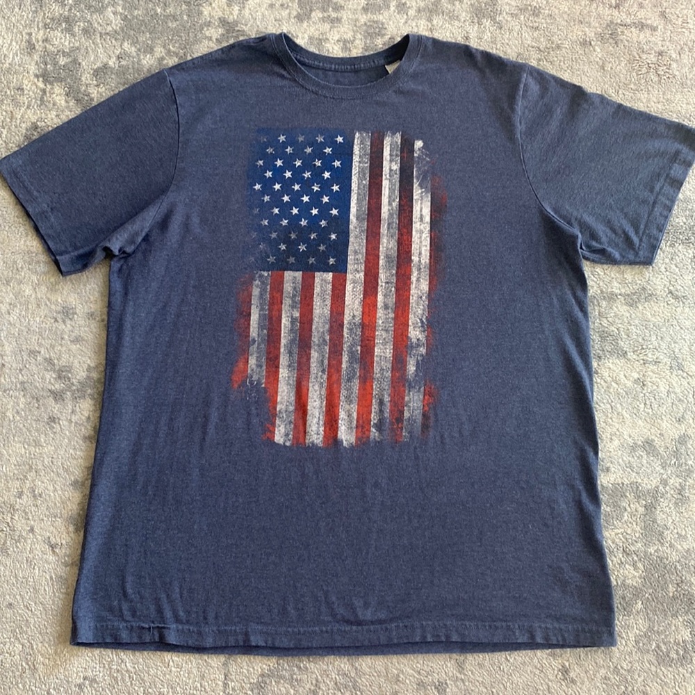 True nation, American flag T-shirt